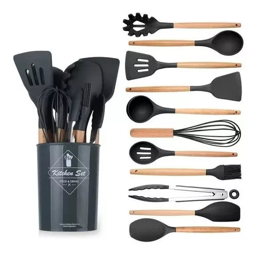 Set de utensilios para cocina x12 piezas