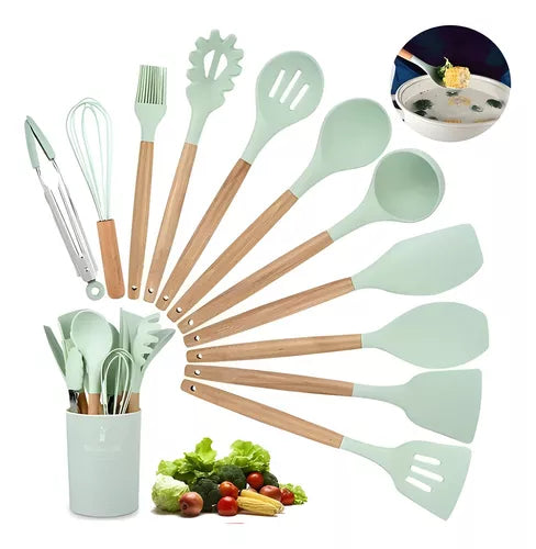 Set de utensilios para cocina x12 piezas