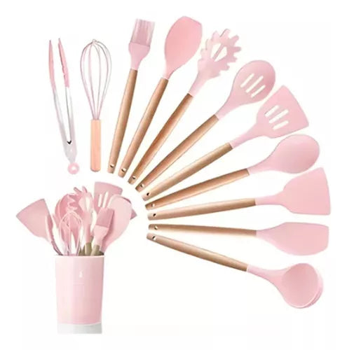 Set de utensilios para cocina x12 piezas