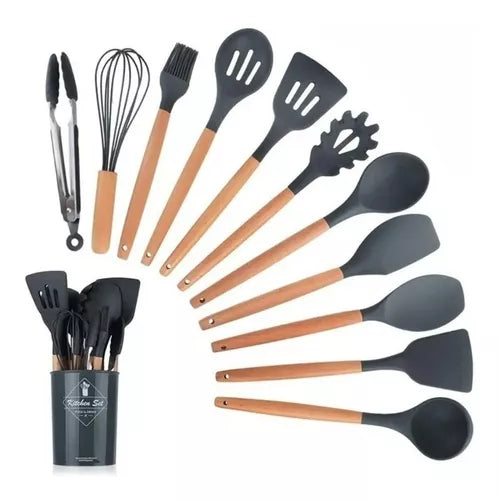 Set de utensilios para cocina x12 piezas