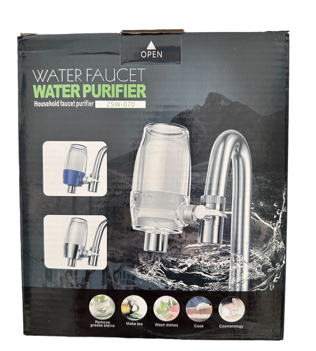 Filtro purificador de agua para llave